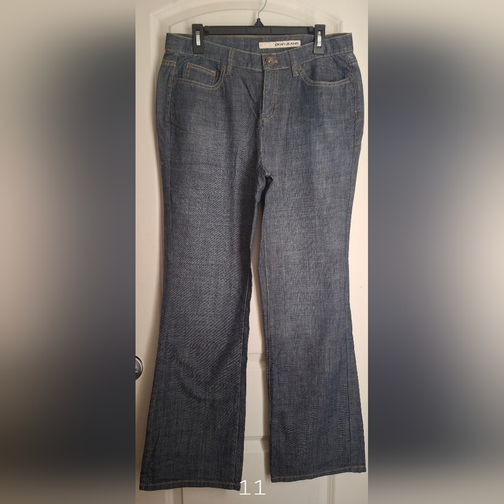 DNKY WOMENS‎ JEANS straight size 10 boho western cowgirl rodeo casual